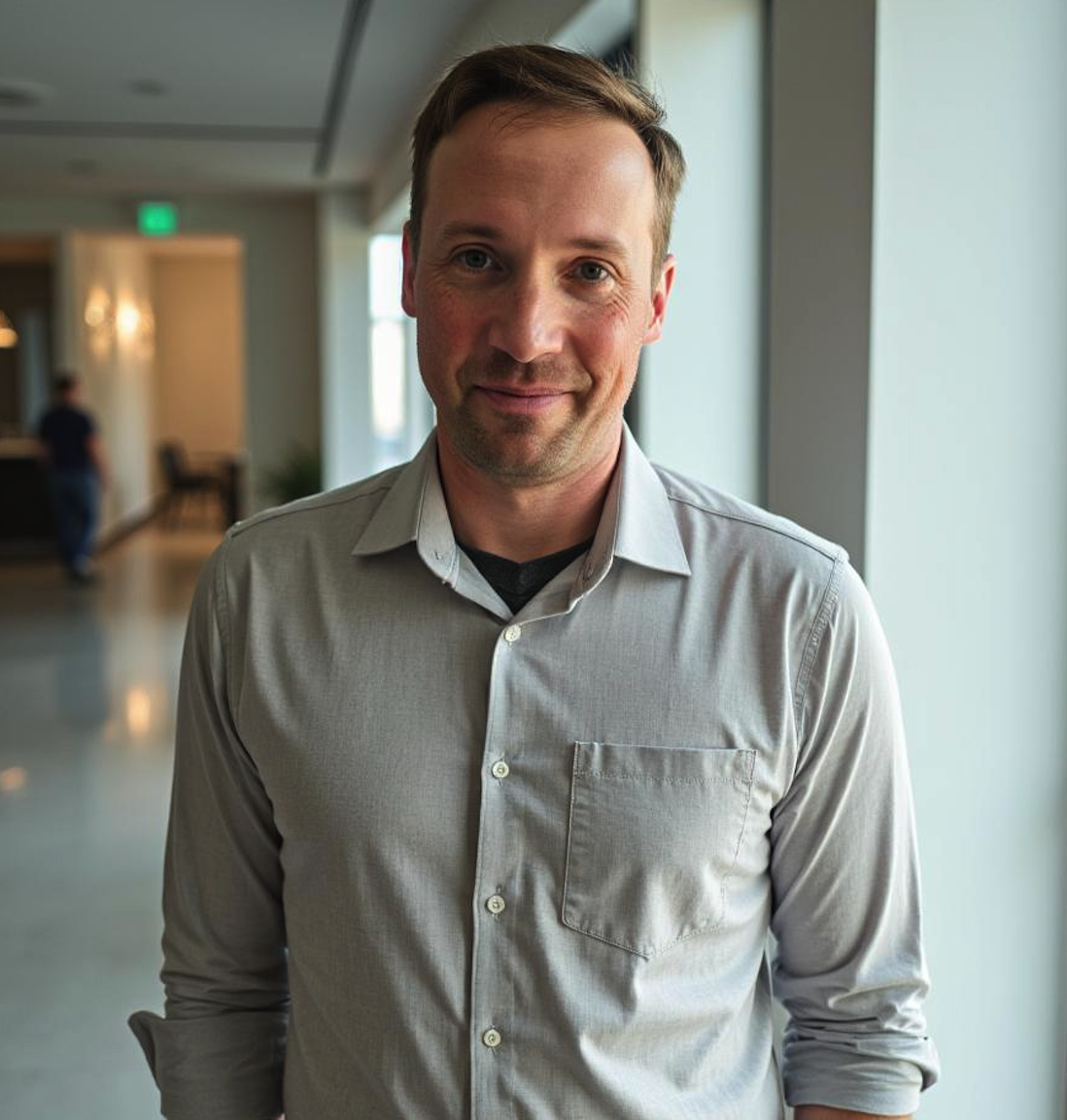 Portrait of Christopher Hendrickson, CTO and co-founder of Atavus.
